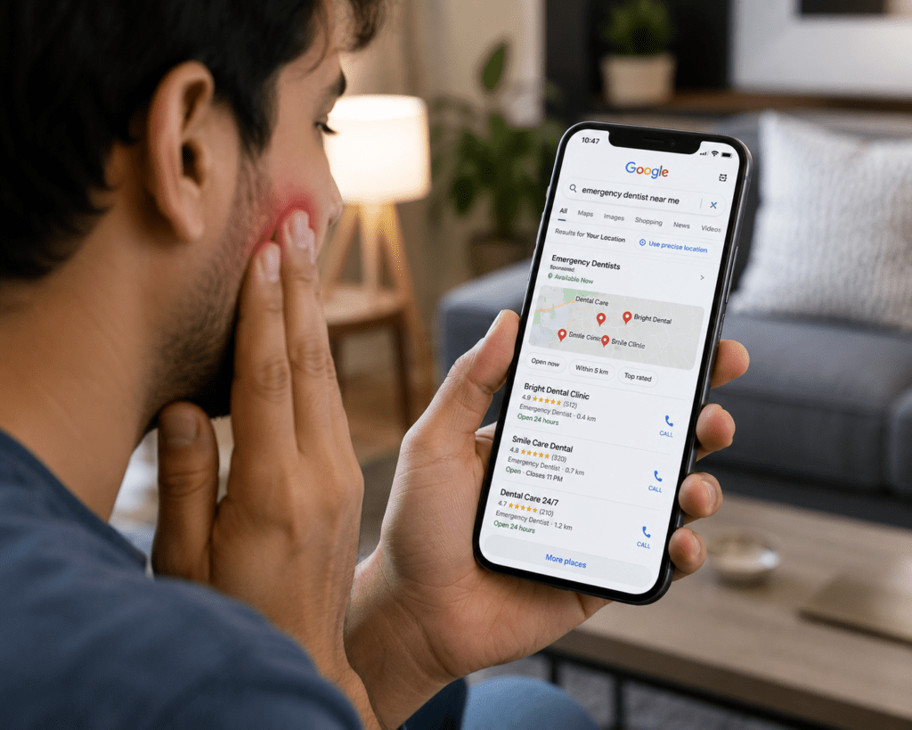 google ads for dental clinics