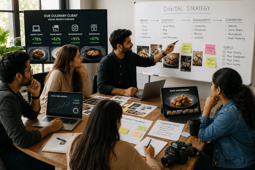 partnering with a restaurant marketing agency