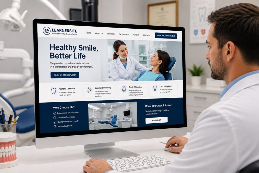 dental_clinic_website_design_user_experience_for_seo