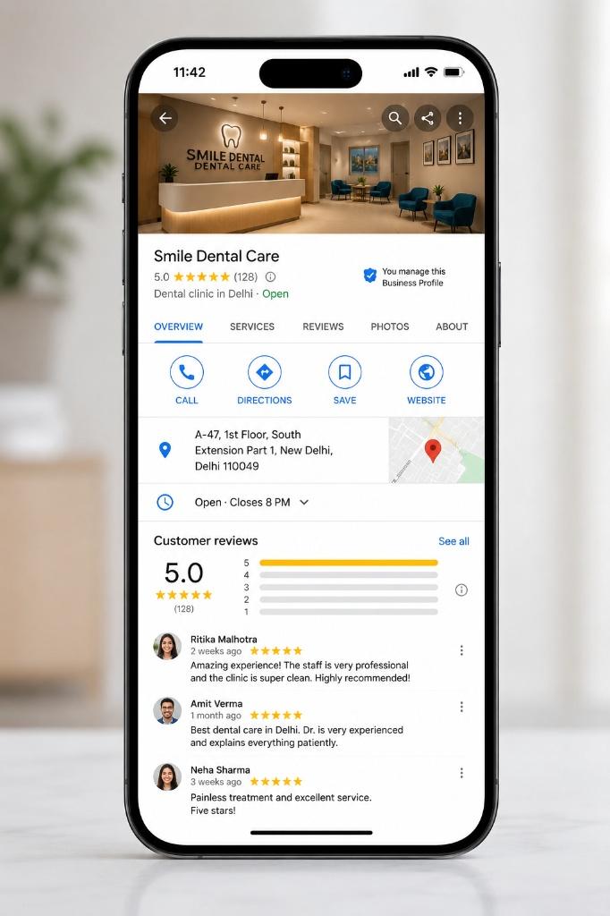 google business profile optimization